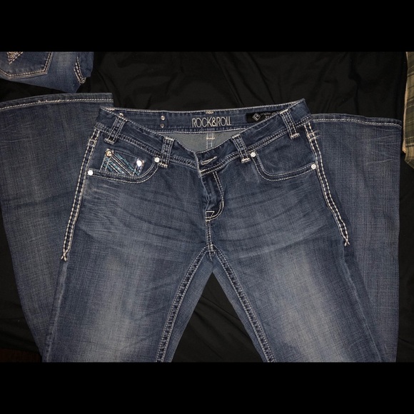 Rock n Roll Women’s Jeans 31x34 - Picture 2 of 4